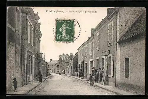 AK Challes, Rue Principale, partie haute