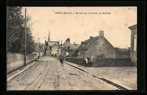 AK Torcé, Entree par la Route de Beaufay