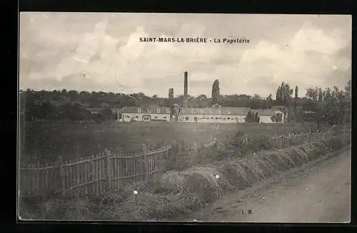 AK Saint-Mars-la-Briére, La Papeterie