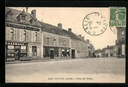 AK Conlie, Place des Halles