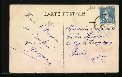 AK Domfront-en-Champagne, Centre du Bourg