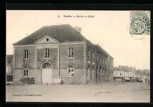 AK Conlie, Mairie et Halle