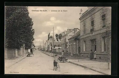 AK Chateau-du-Loir, Avenue de la Gare