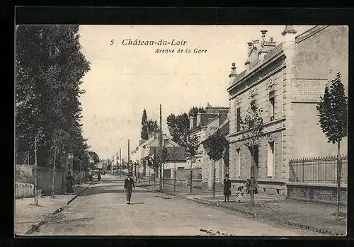 AK Chateau-du-Loir, Avenue de la Gare