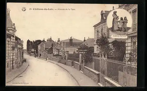 AK Chateau-du-Loir, Avenue de la Gare