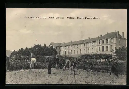 AK Chateau-du-Loir, College, Cours d`agriculture