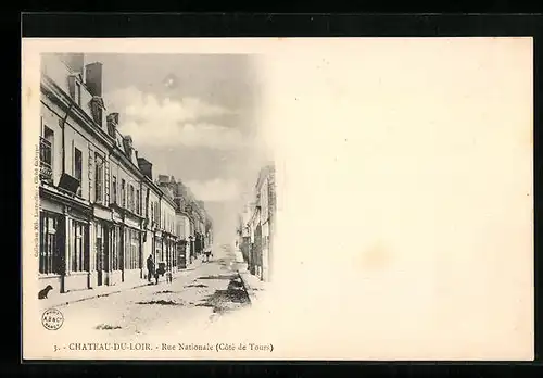 AK Chateau-du-Loir, Rue Nationale