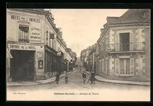 AK Chateau-du-Loir, Avenue du Tours