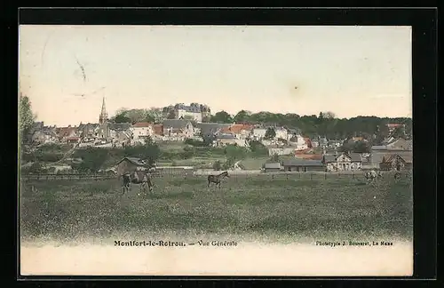 AK Montfort-le-Rotrou, Vue Générale