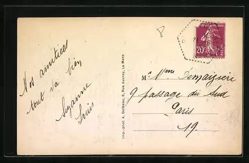 AK Montfort-le-Rotrou, Coin pittoresque