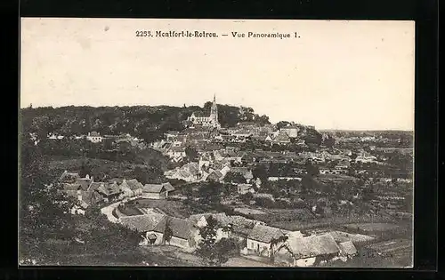 AK Montfort-le-Rotrou, Vue Panoramique