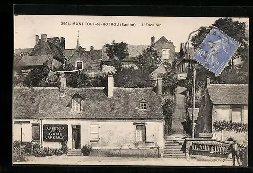 AK Montfort-le-Rotrou, L`Escalier