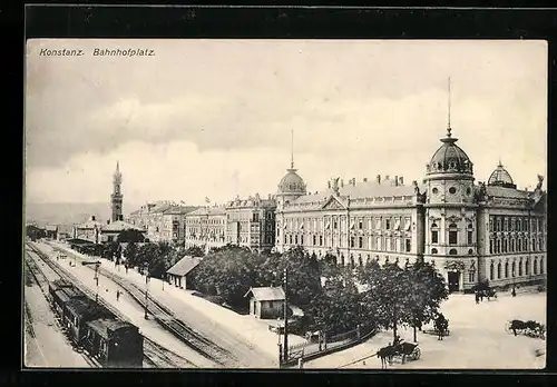 AK Konstanz, Bahnhofplatz