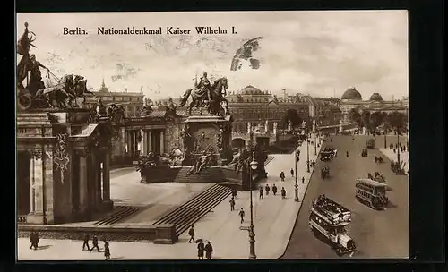 AK Berlin, Nationaldenkmal Kaiser Wilhelm I.