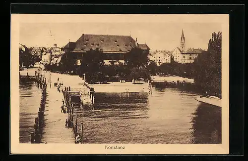 AK Konstanz, Partie am Wasser