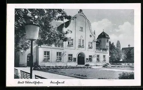 AK Bad Wörishofen, Kurhaus mit Anlagen