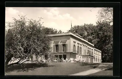 AK Berlin-Wannsee, Erholungsheim Schloss Glienicke, Königstrasse