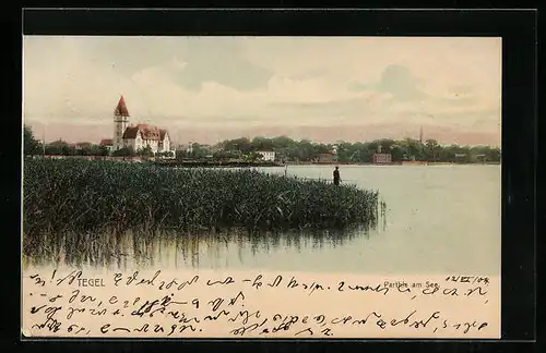 AK Berlin-Tegel, Partie am See