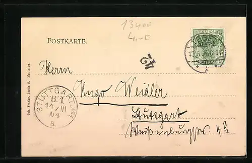 AK Berlin-Tegel, Partie am See