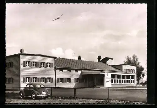 AK Schwäb. Gmünd, Hotel-Höhenrestaurant Hornbeg & Segelflugschule