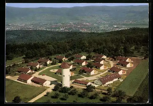 AK Oberberken /Schorndorf, SOS-Kinderdorf Württemberg vom Flugzeug aus