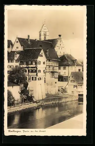 AK Riedlingen, Partie an der Donau