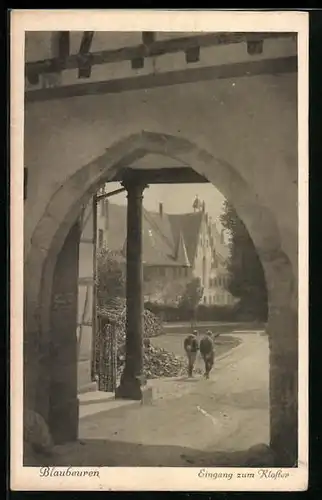 AK Blaubeuren, Eingang zum Kloster
