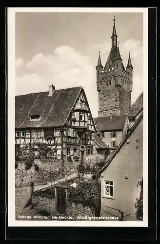 AK Wimpfen a. N., Altbürgermeisterhaus