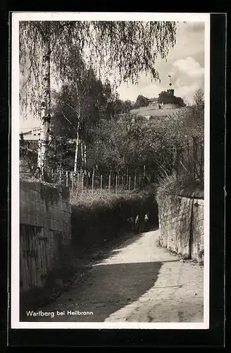 AK Heilbronn, Gasthaus auf dem Wartberg