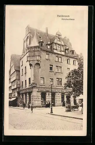 AK Heilbronn a. N., Strasse am Kätchenhaus