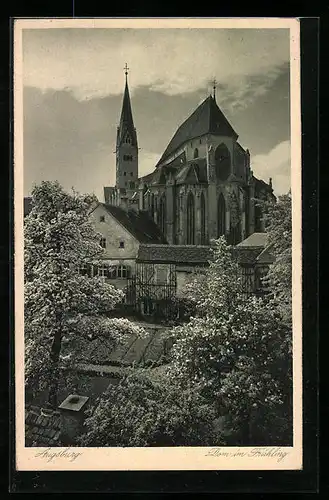 AK Augsburg, Dom im Frühling