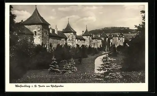 AK Weissenburg i. B., Partie am Schiessgraben