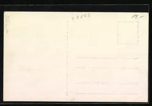 Foto-AK Rennauto an einem Ufer