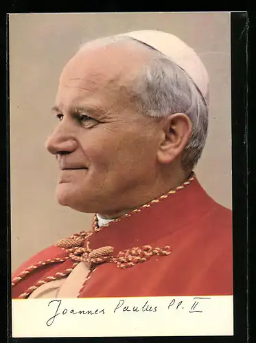 AK Portrait von Papst Johannes Paul II.