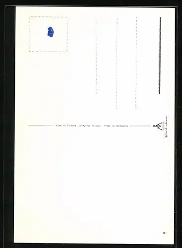 AK Papst Johannes Paul II. winkend mit Wappen