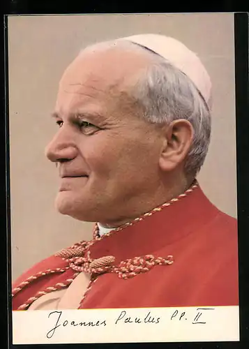 AK Portrait von Papst Johannes Paul II.