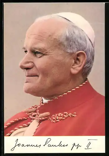 AK Portrait von Papst Johannes Paul II.