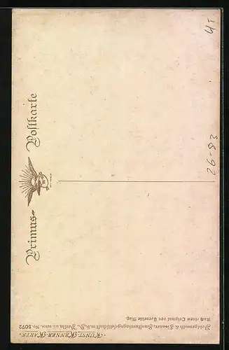 Künstler-AK Corneille Max: Lockiges Kind, Studienkopf