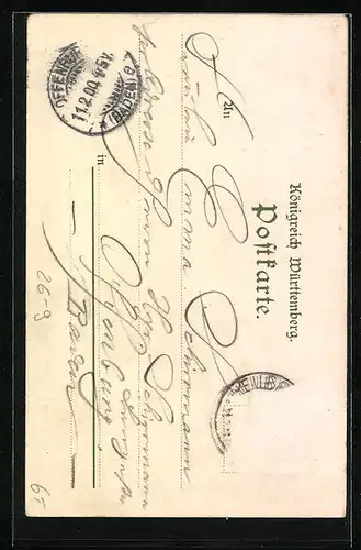 Künstler-AK Karl Mutter: Heilbronn, Ansicht der Kilianskirche