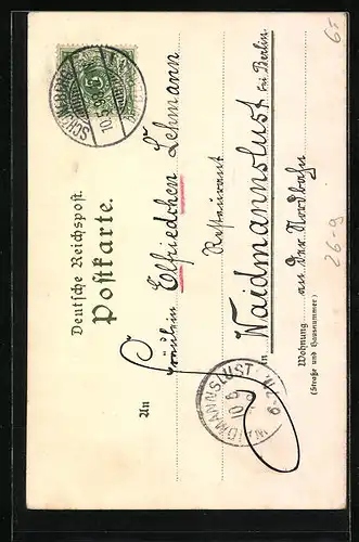 Künstler-AK Karl Mutter: Frauenlab, Teilansicht mit Kirche