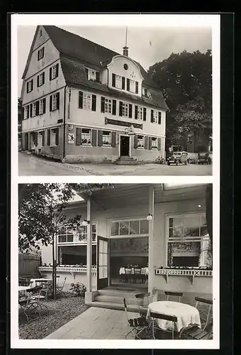 AK Hirsau /Schwarzwald, Gasthof zum Waldhorn von E. Sattler