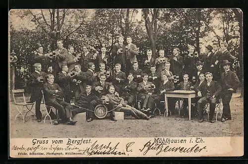 AK Mühlhausen i. Th., Bergfest