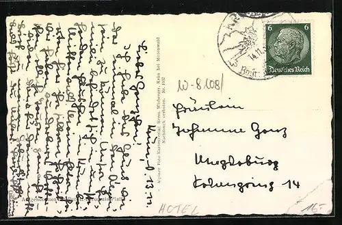 AK Krün, Hotel Haus Bornemann