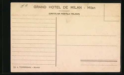 AK Milano, Hotel Milan