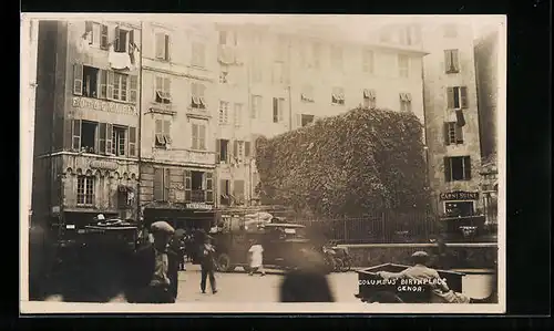 AK Genova, Carni Suine, Strassenpartie in Columbus`s Geburtsstadt
