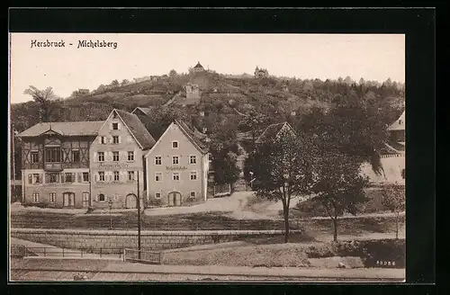 AK Hersbruck, Gasthäusern Sommerkeller und Westphals-Keller am Michelsberg