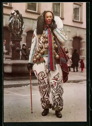 AK Villingen im Schwarzwald, Villinger Fastnacht, Narro