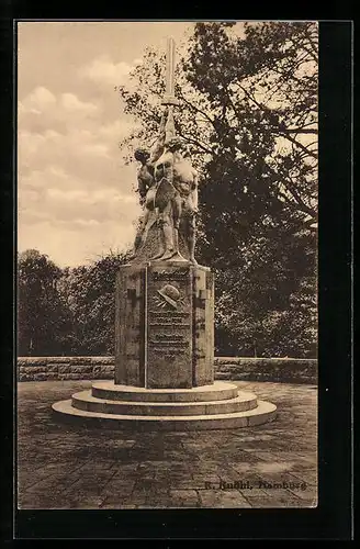 AK Coburg, Denkmal für die im Weltkriege Gefallenen der Deutschen Landsmannschaft