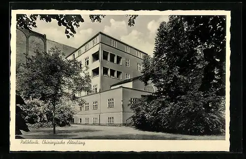 AK Berlin, Paul Gerhard-Stift, Poliklinik, Chirurgische Abteilung, Müllerstrasse 56-58