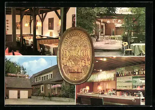 AK Senden, Weinstube-Café Haustein, Schulstrasse 1, Bes. Fam. Lerch